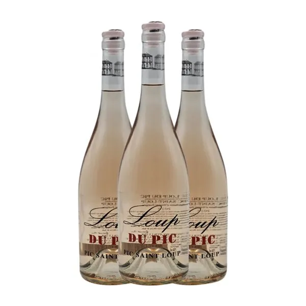 Château Puech-Haut Pic Saint-Loup Rosé — Rosado Joven 75 cl Vino Rosado (Caja de 3 unidades)