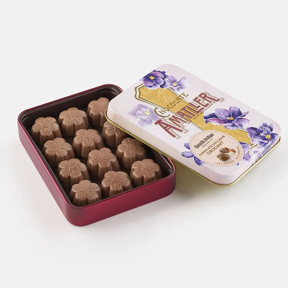 Bombones Flores Crocant Lata 72g