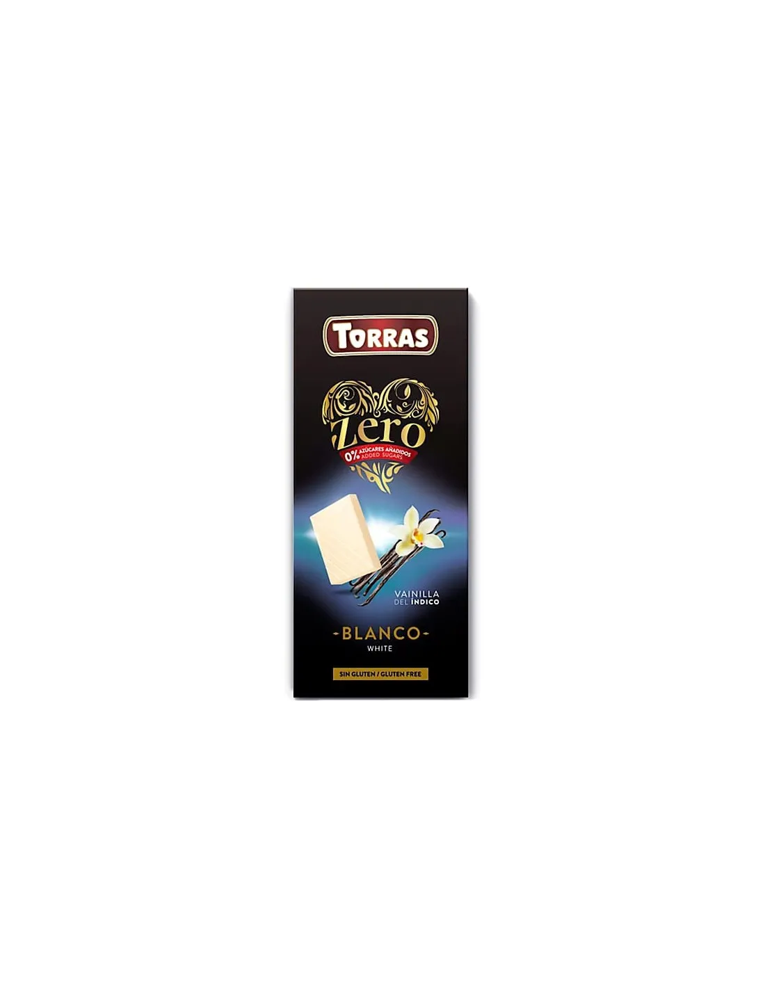 Chocolate Blanco sin azúcar ZERO 100g