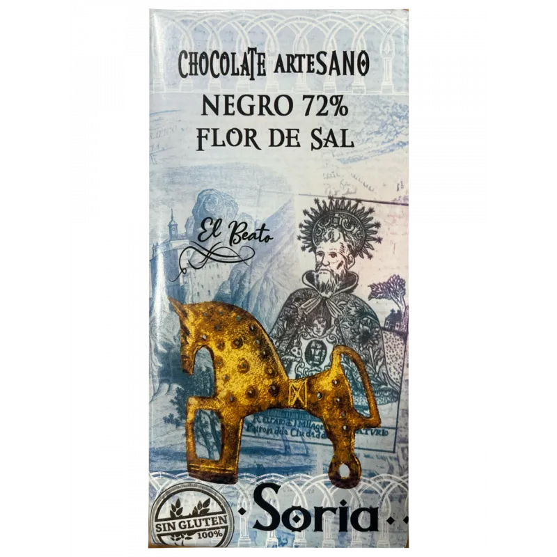 Chocolate Negro 72% con Flor de Sal