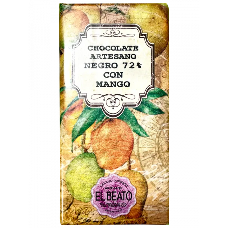 Chocolate Negro 72% con Mango