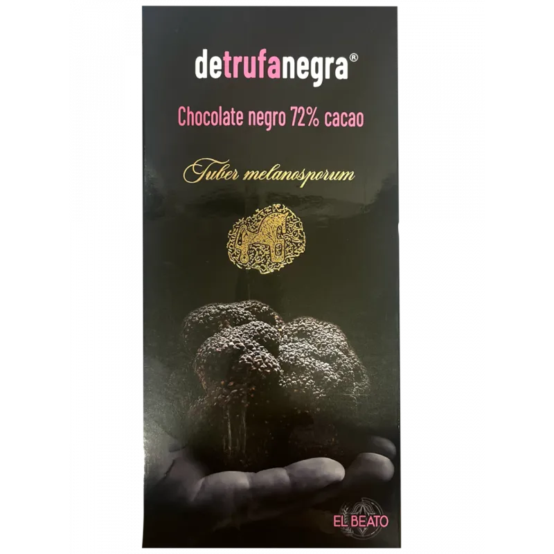 Chocolate negro 72% con trufa
