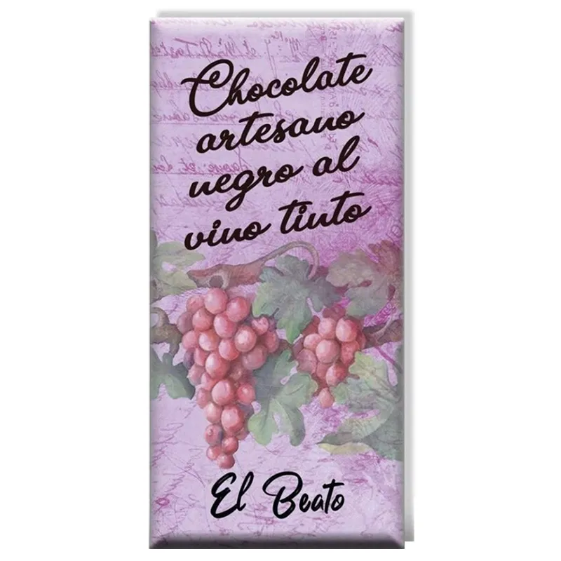 CHOCOLATE NEGRO AL VINO TINTO El Beato
