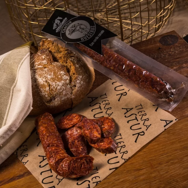 CHORIZO CURADO DE AVESTRUZ (200 g.)