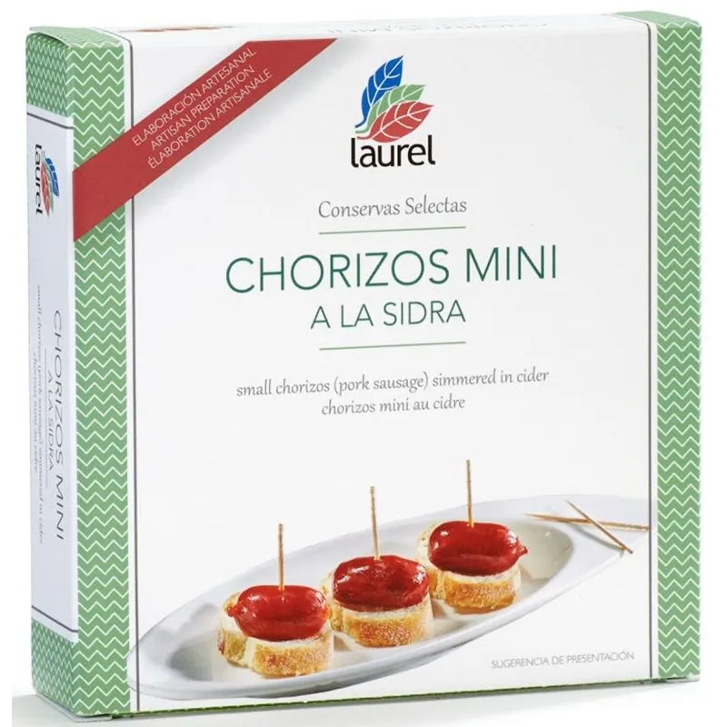CHORIZOS MINI A LA SIDRA Laurel