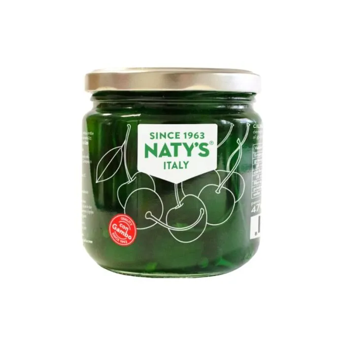 Zilejas verdes en almíbar de menta 470g