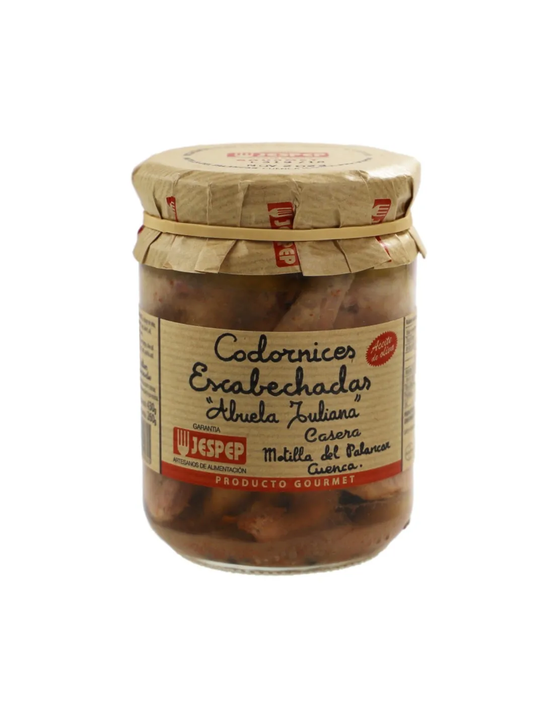 Codornices deshuesada escabechada. Jesped