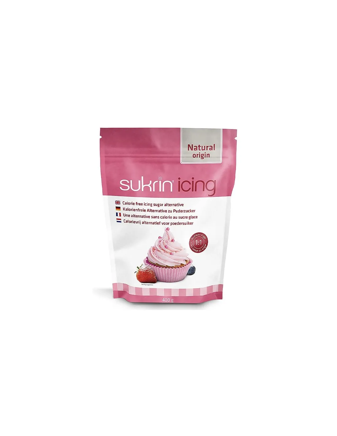 Azúcar glass sin calorías Sukrin Icing 400g