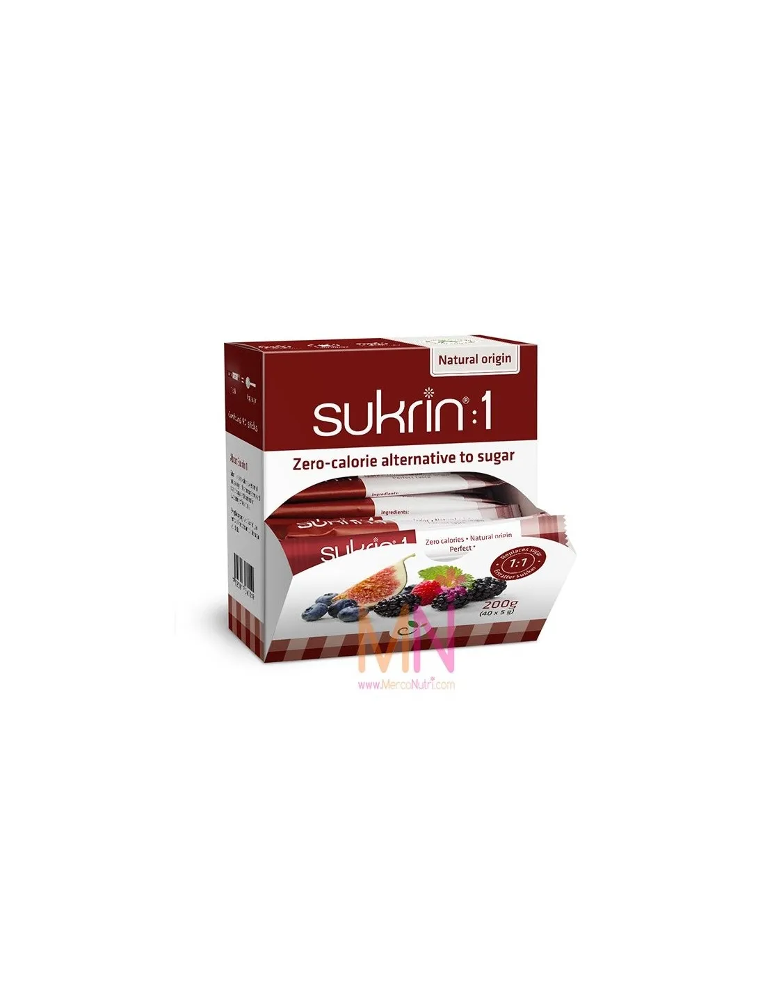 Sukrin:1 en sobres 200g (40x5g)