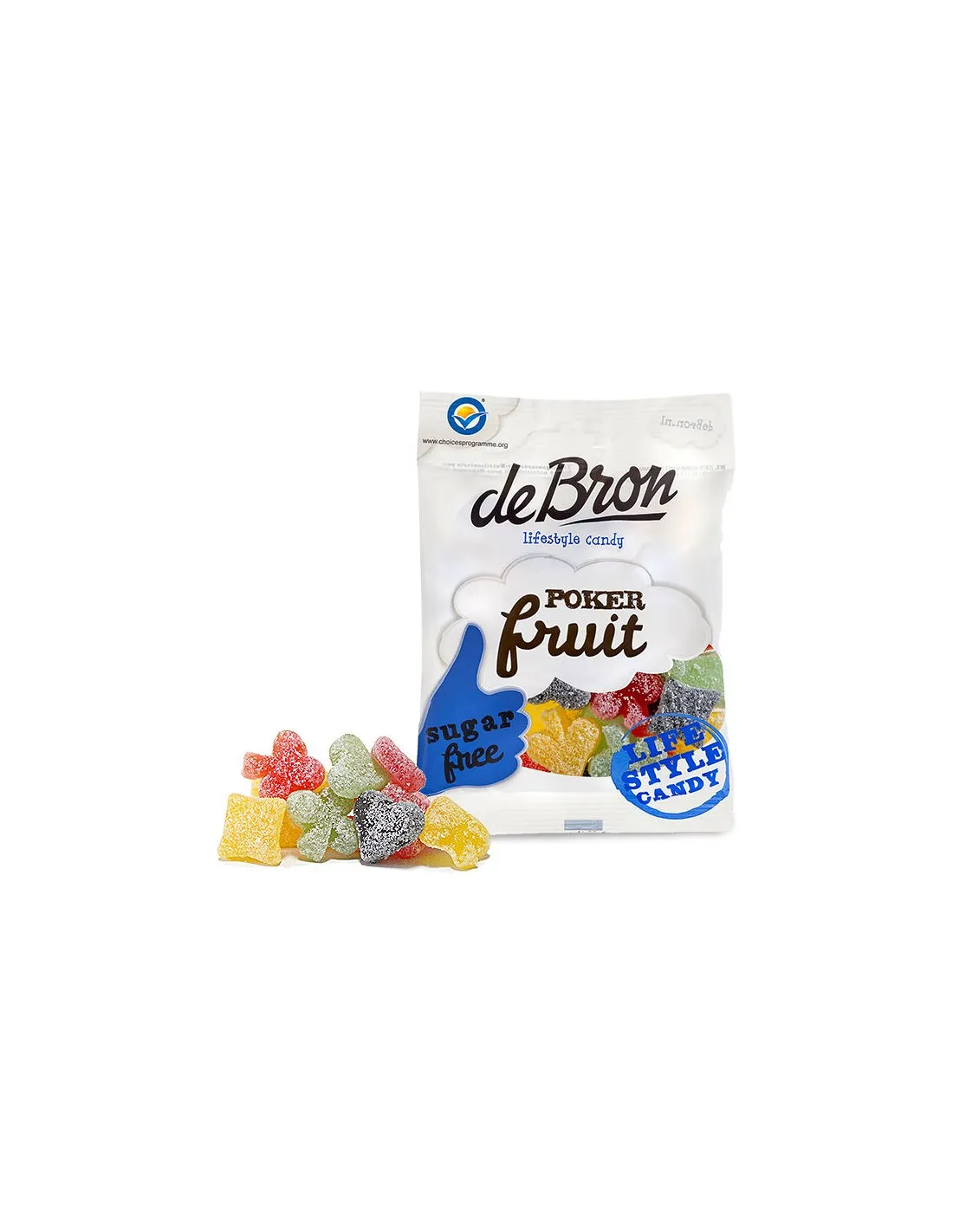 Gominolas Poker de Frutas sin azúcar 90g