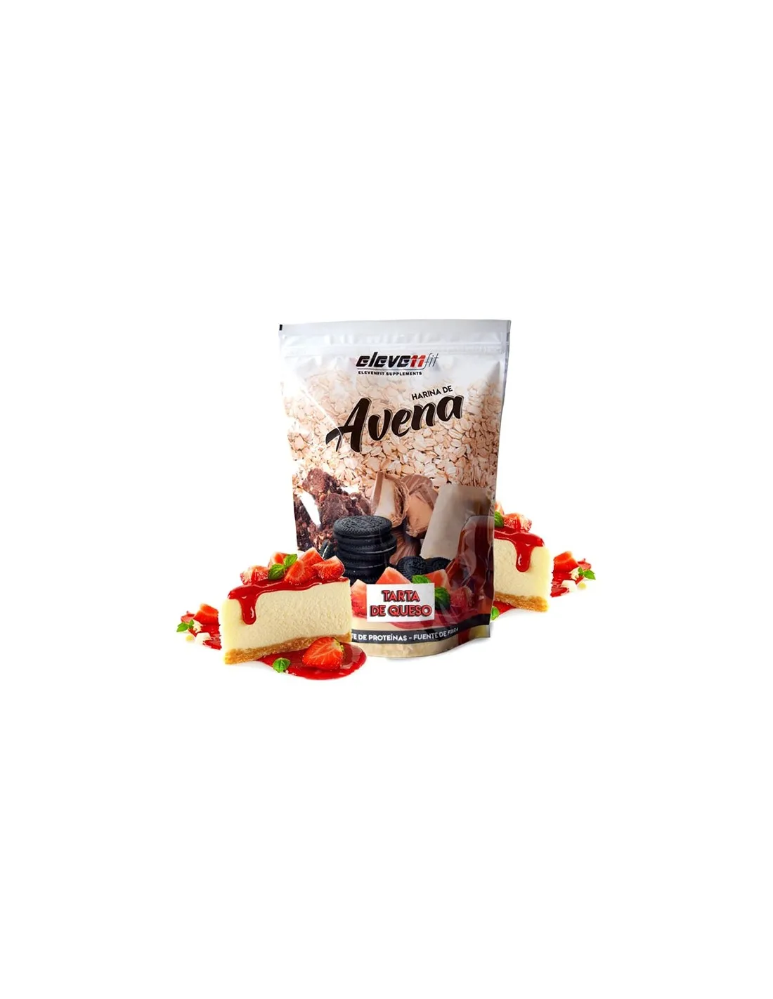 Harina de Avena sabor Tarta de Queso 1 kg