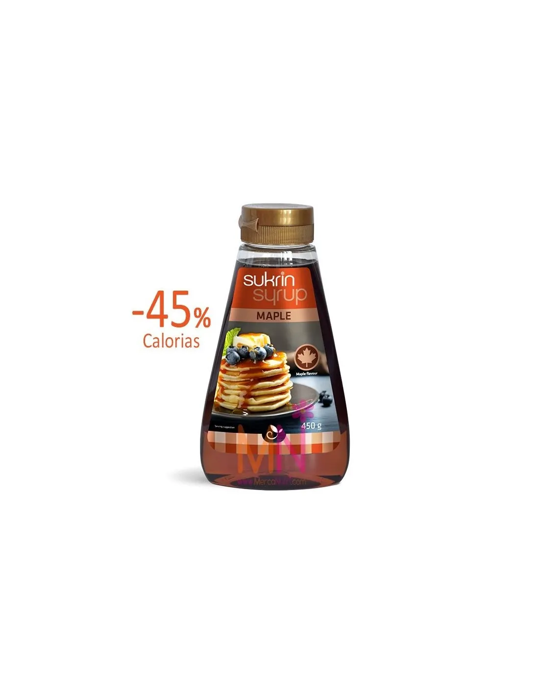Sirope de Arce sin azúcar SUKRIN 450g