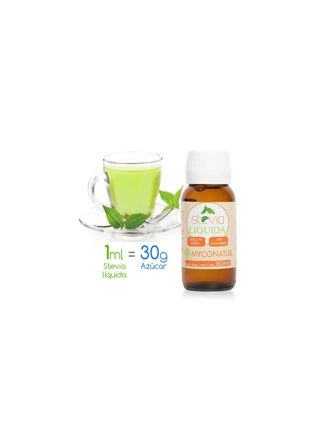 Stevia liquida Myconatur 60ml
