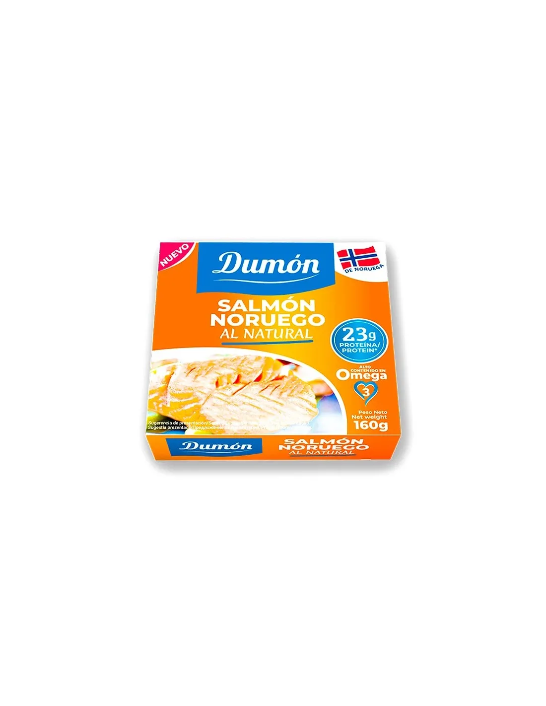 Conserva de Salmon al natural Dumón 160g