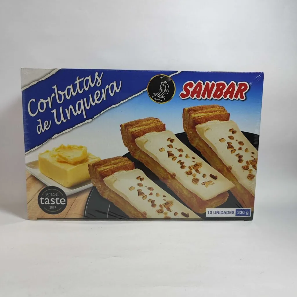 Corbatas de Unquera con Mantequilla Sanbar