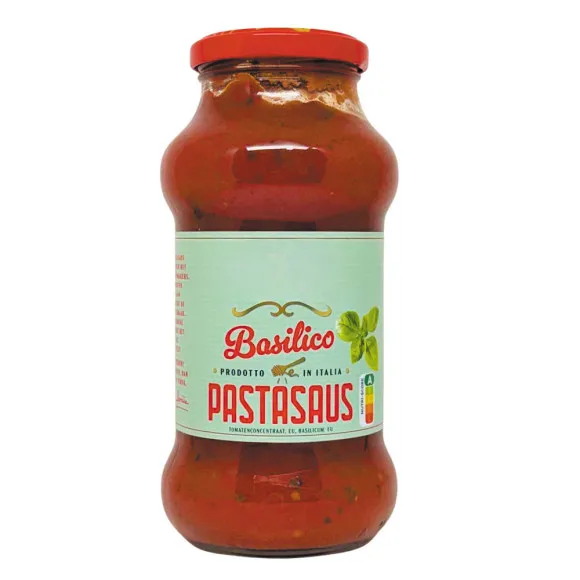 CostaBlanca Basilicum Pastasaus / Salsa para Pasta con Albahaca 500g