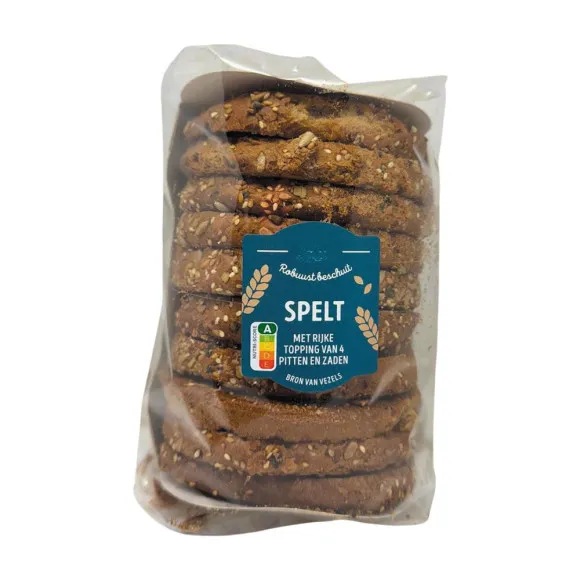 CostaBlanca Beschuit Spelt Volkoren/ Tostadas Integrales 230g