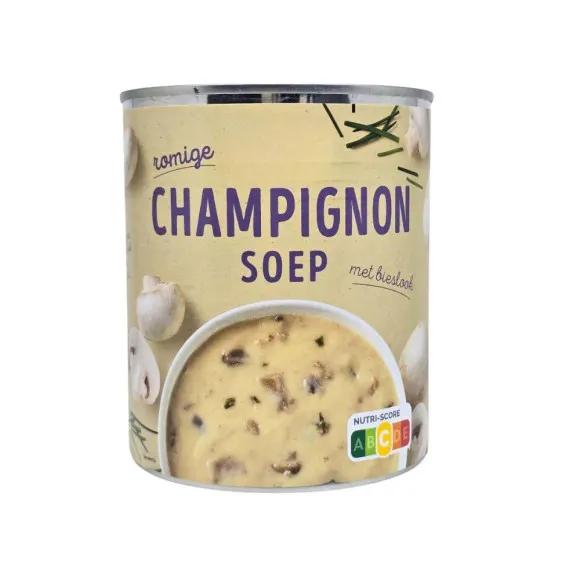 CostaBlanca Champignonsoep met Bieslook/ Sopa de Champiñón con Cebollino 800ml