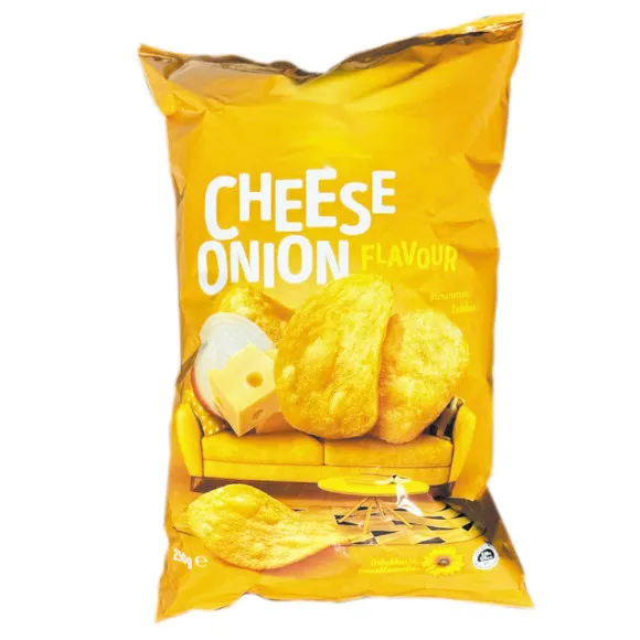 CostaBlanca Cheese&Onion Chips / Patatas Fritas sabor Queso y Cebolla 250g