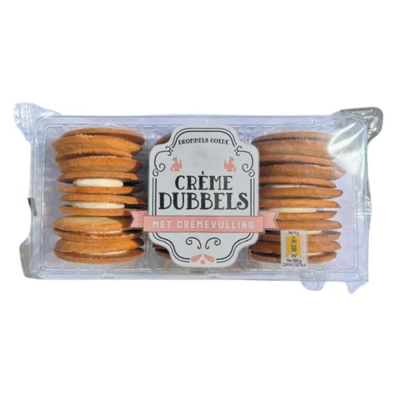 CostaBlanca Crème Dubbels met Crèmevulling / Galletas Rellenas 200g