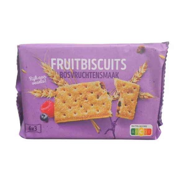 CostaBlanca Fruitbiscuits Bosvruchtensamaak / Galletas sabor Frutos del Bosque 262g