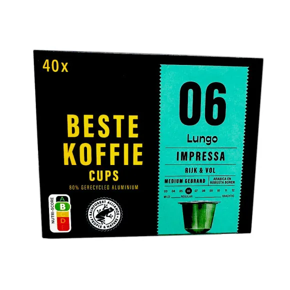 CostaBlanca Impressa Lungo x40 / Cápsulas de Café