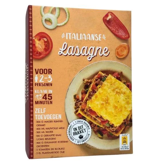 CostaBlanca Italiaanse Lasagne/ Kit Lasaña Italiana 125g