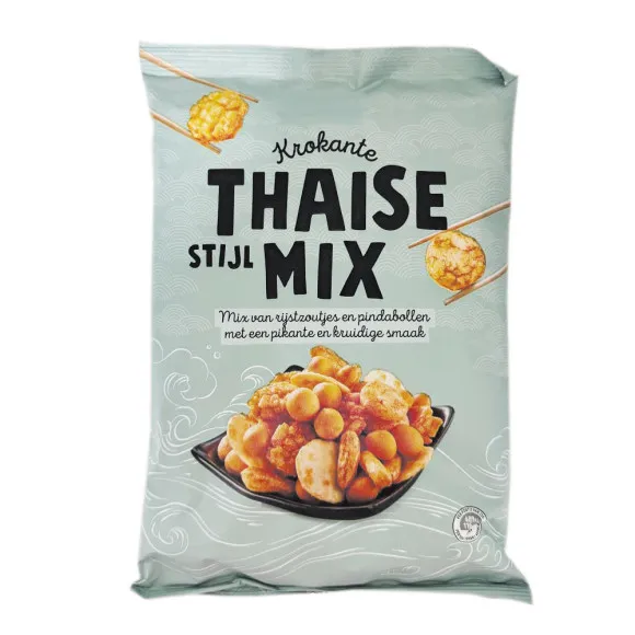 CostaBlanca Krokante Borrelmix Thaise Stijl /Snacks Salados Estilo Thai 225g