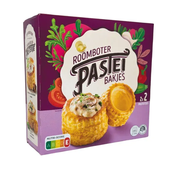 CostaBlanca Roomboter Pasteibakjes/ Volovanes x4