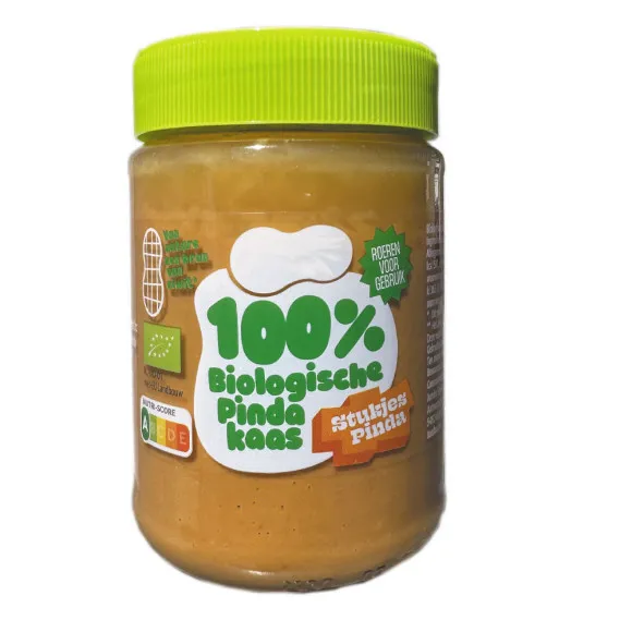 CostaBlanca Pindakaas 100% Pinda met Stukjes/ Crema de Cacahuete 100% con Trocitos 350g