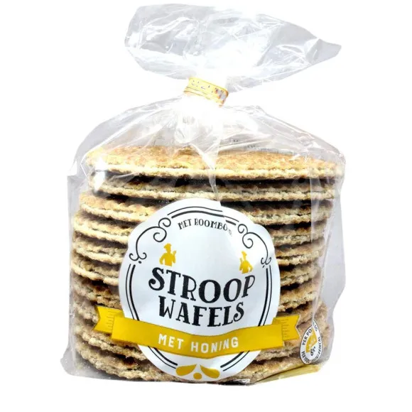 CostaBlanca Stroopwafels met Honing / Gofres con Miel 365g
