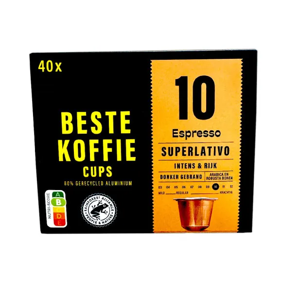 CostaBlanca Superlativo Coffee Capsules / Cápsulas de Café Superlativo x40