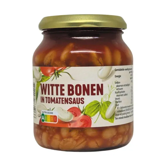 CostaBlanca Wittebonen in Tomatensaus/ Alubias Blancas en Salsa de Tomate 340g