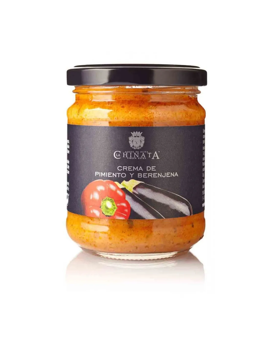 Crema de pimientos y berenjenas 180 g La chinata.