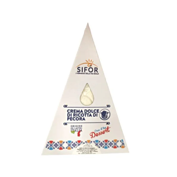 Crema dulce de requesón de oveja en bolsa 500g