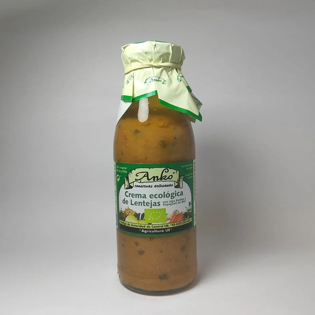 Crema Ecológica de Lentejas Anko
