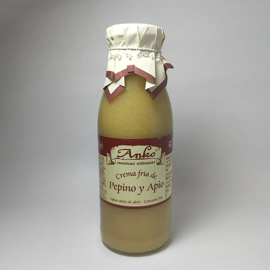 Crema Fría de Pepino y Apio Anko