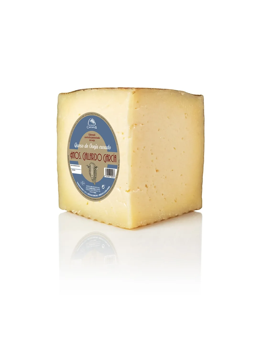 Cuña Queso oveja pasteurizado- HNOS GALLARDO. 375 g