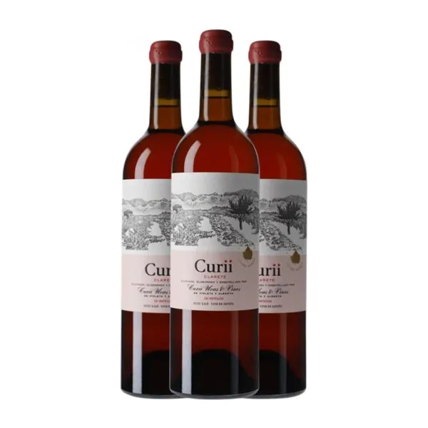 Curii Clarete Alicante 75 cl Vino Rosado (Caja de 3 unidades)