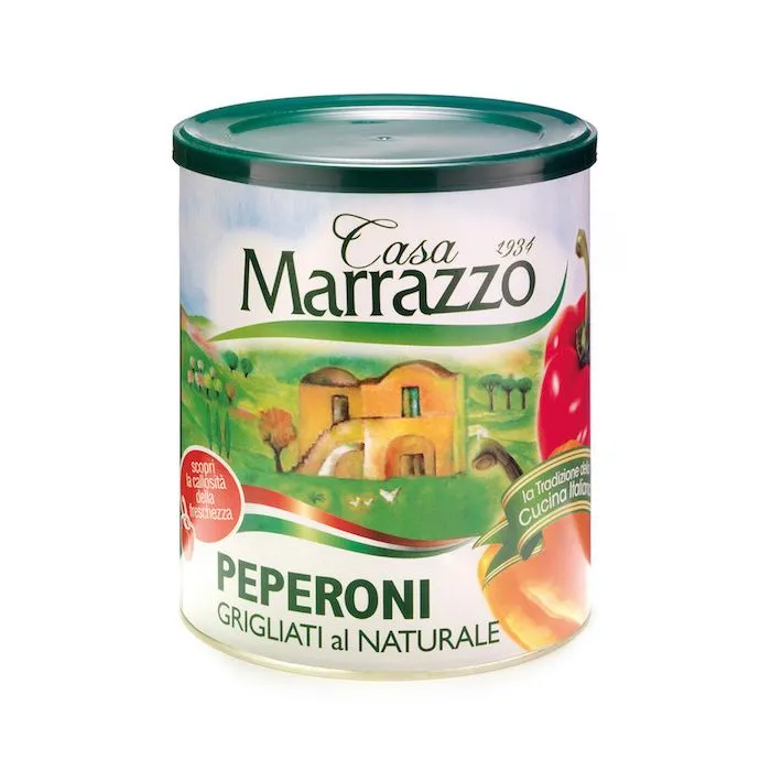 Casa Marazzo Pimientos asados al natural 1kg