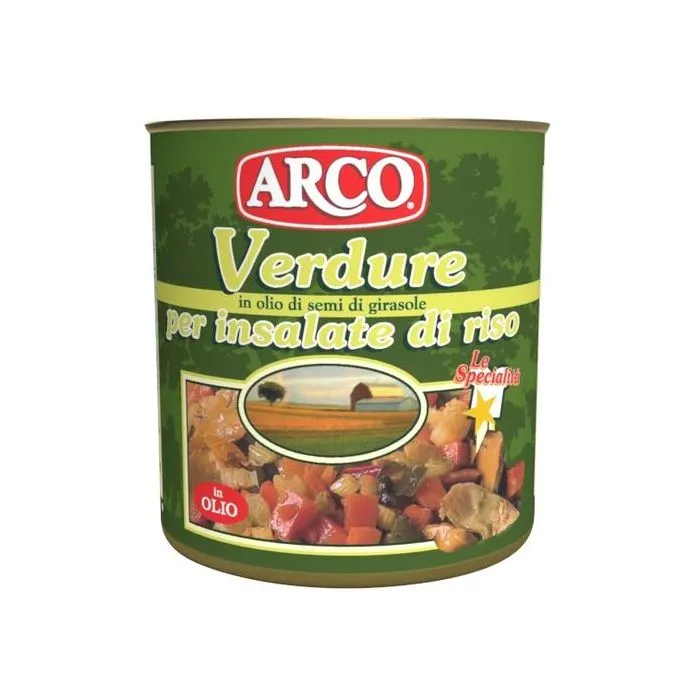Ensalada de arroz con verduras en aceite de girasol Arco 3 Kg