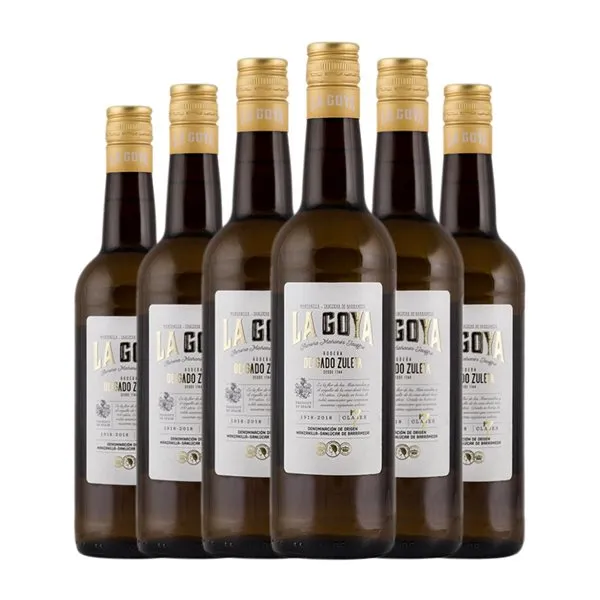 Delgado Zuleta La Goya Palomino Fino Manzanilla-Sanlúcar de Barrameda 75 cl Vino Generoso Fortificado (Caja de 6 unidades)