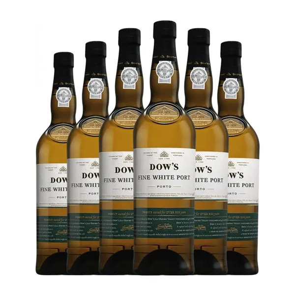Dow's Port White Porto 75 cl Vino Generoso Fortificado (Caja de 6 unidades)
