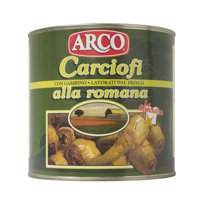 Alcachofas a la romana con tallos de Arco 3 kg