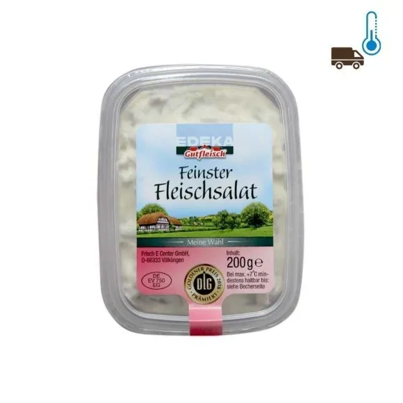 Edeka Feinster Fleischsalat / Ensalada de Carne 200g