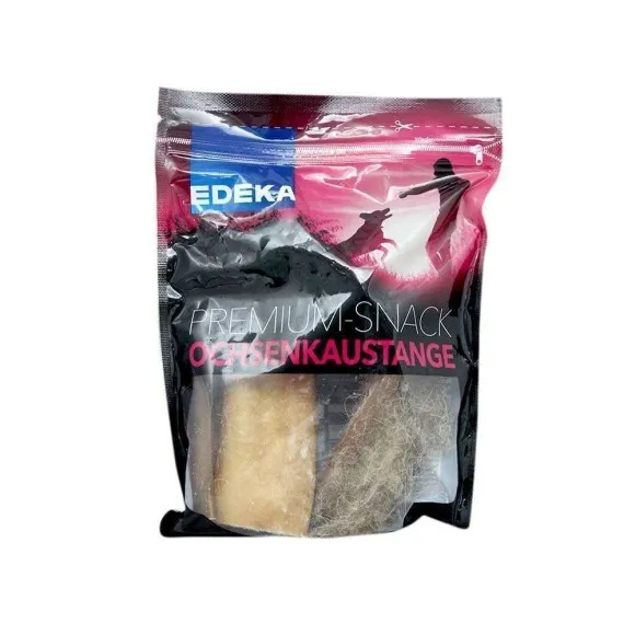 Edeka Premium-Snack Ochsenkaustange / Palo de Mascar Buey para Perros 100g