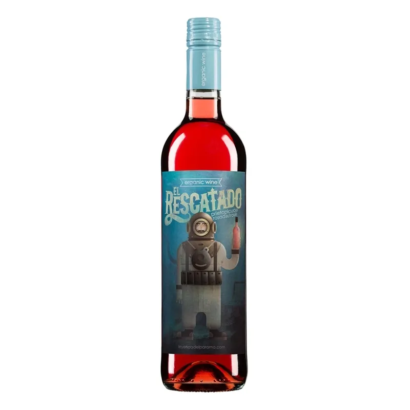 Vino Rosado Ecológico El Rescatado