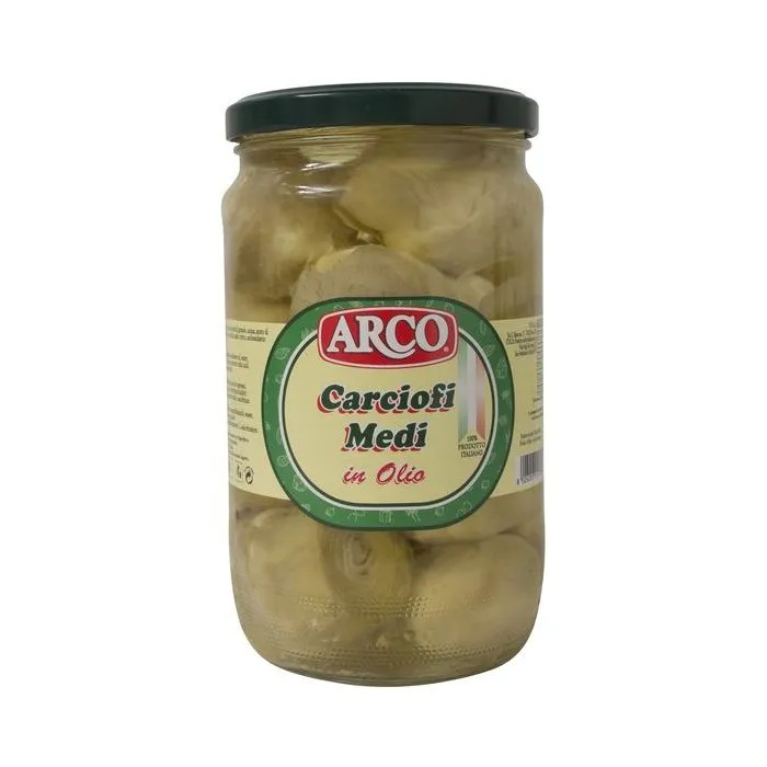 Alcachofas enteras en aceite de girasol 0,7 Kg