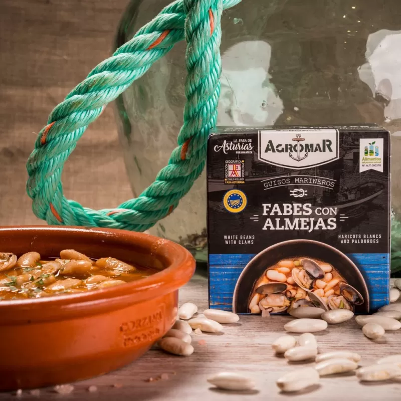 FABES CON ALMEJAS (420 g.)