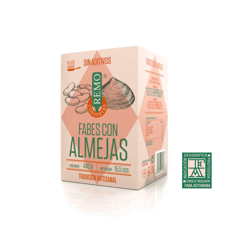 Fabes con Almejas 425g REMO